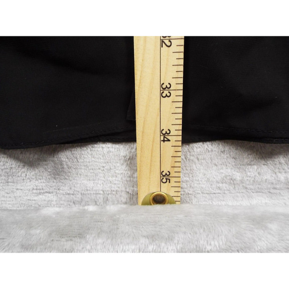 TASH SOPHIE Dress Womens Medium Black Layered Midi Keyhole Party Dancing NWOT - Picture 4 of 8